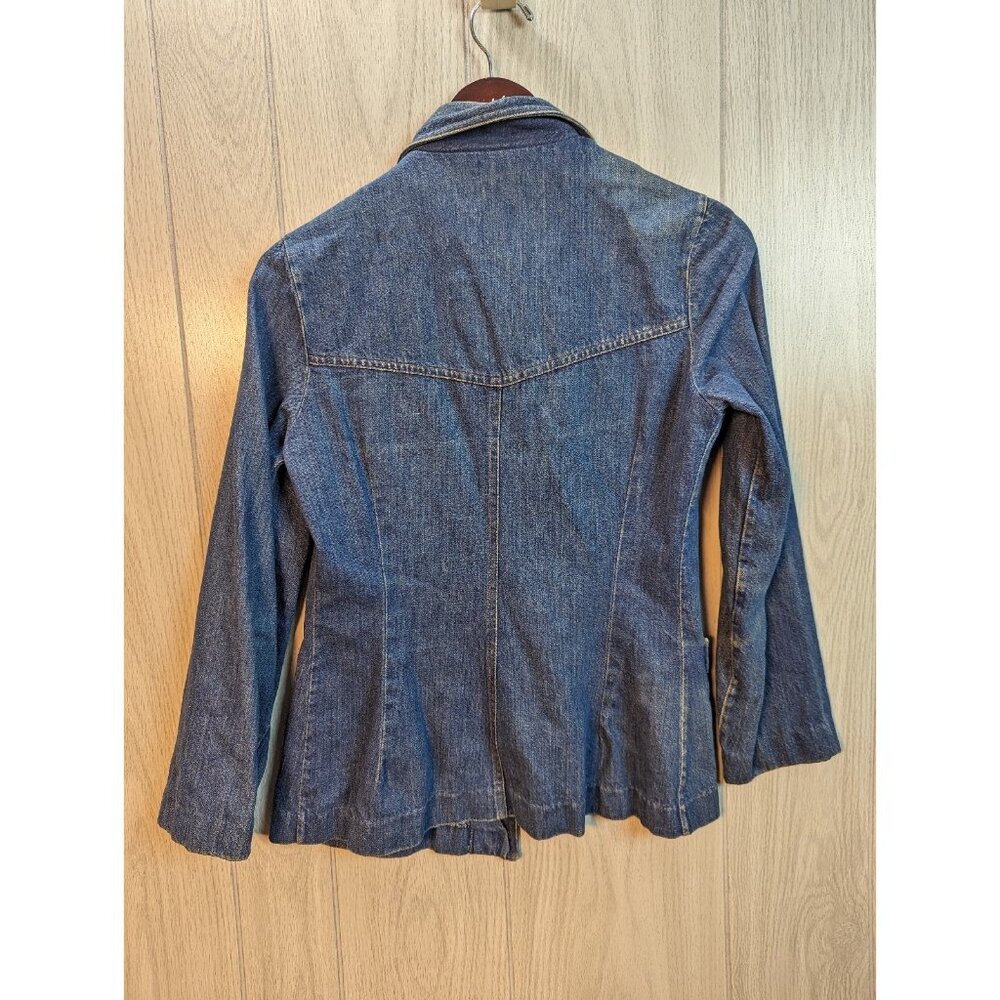 Vintage Levis Orange Tab 76068 Blazer Denim Jacket Chore Usa Made 1 1/2 READ - Picture 3 of 9